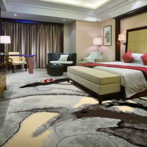 Axminster Ink-wash Painting Carpets for Hospitality
