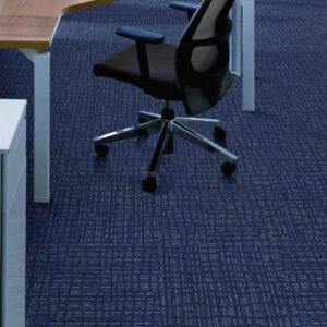 Blue Nylon Carpet Tiles
