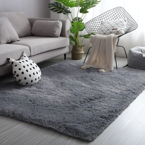 Gray Shaggy Rug