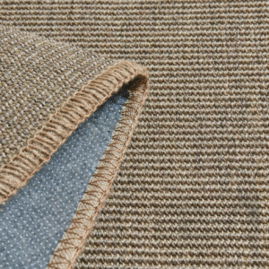 100% Natural Sisal Rug – Wide Fabric Edge (A563)