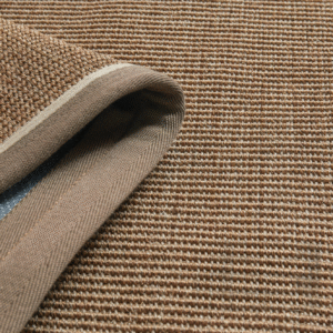 100% Natural Sisal Rug – Wide Fabric Edge (A837)
