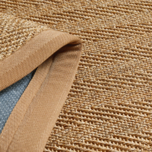 100% Natural Sisal Rug – Wide Fabric Edge (V047)