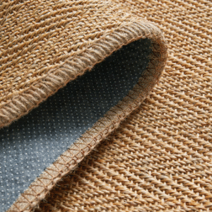 100% Natural Sisal Rug – Wide Fabric Edge (V047)
