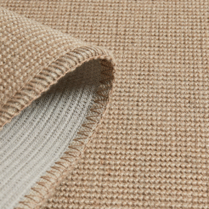 100% Natural Jute Rug – Jute Serging Edge (001W)