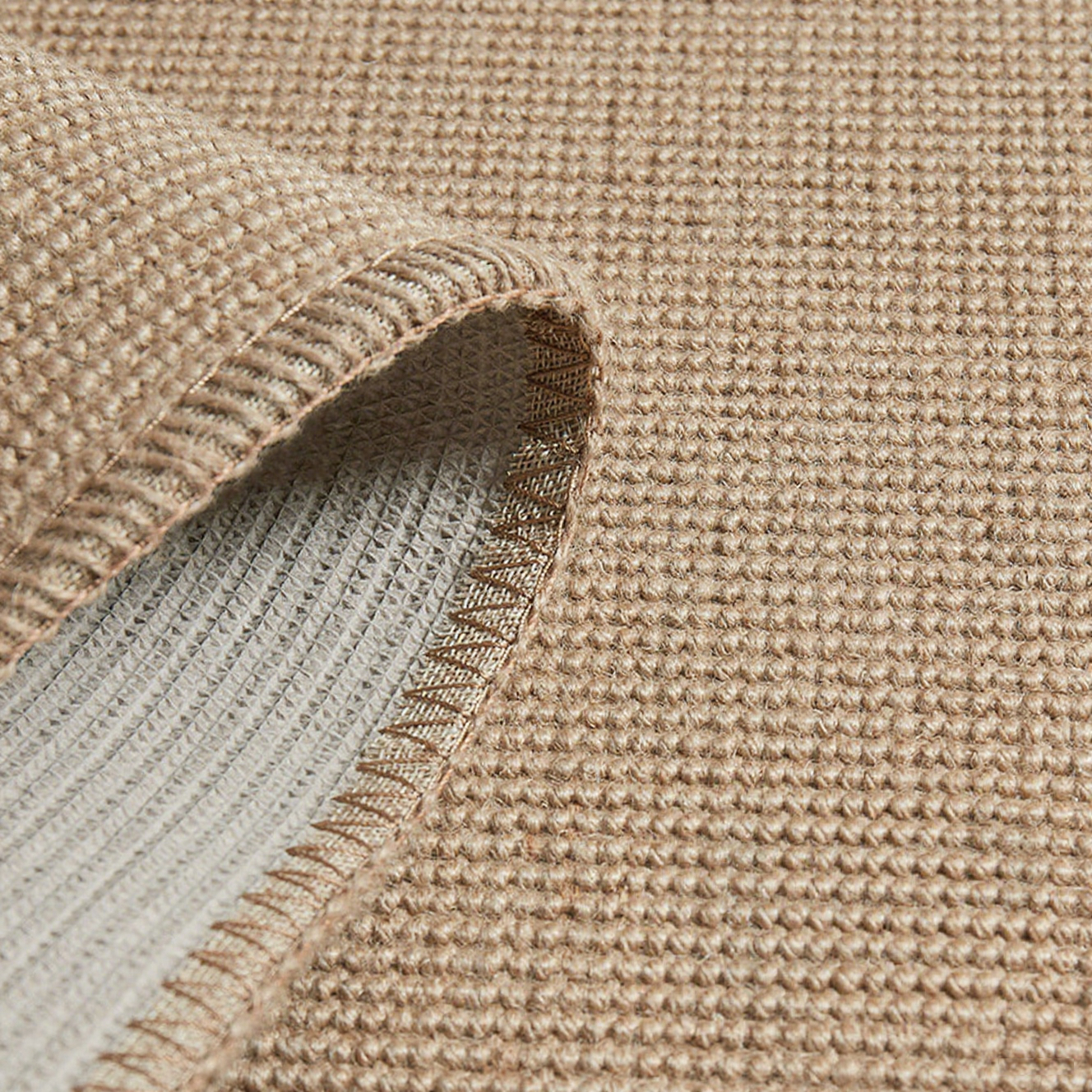 100% Natural Jute Rug – Jute Serging Edge (001W)